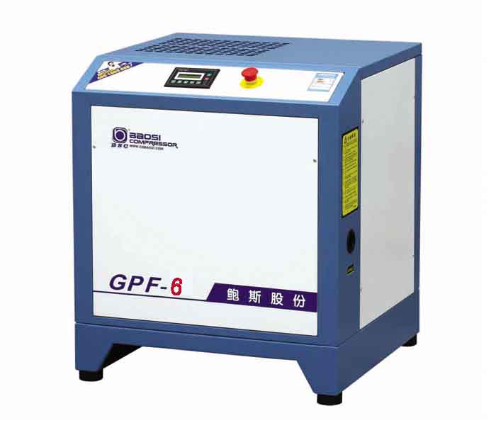 双螺杆空压机 5.5KW 0.5m³/min GPF6